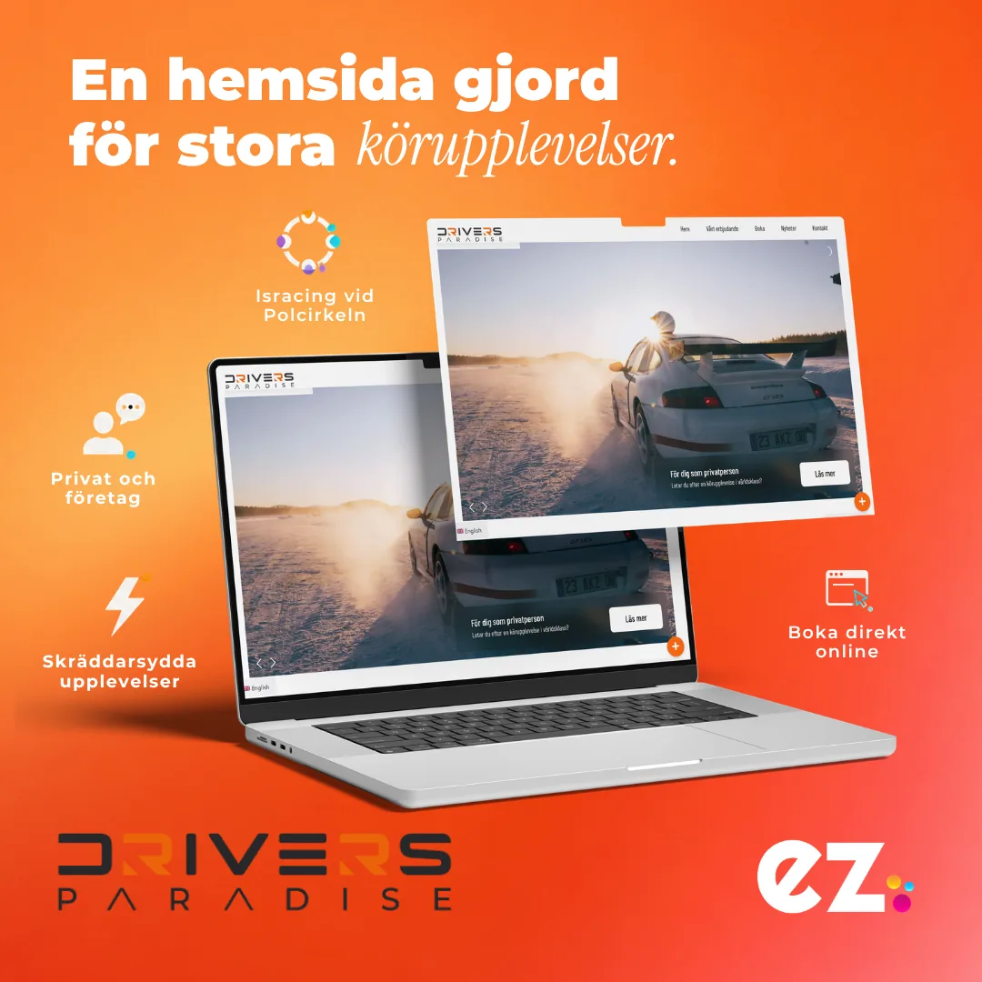 Drivers Paradise — kundcase av EZ Agency